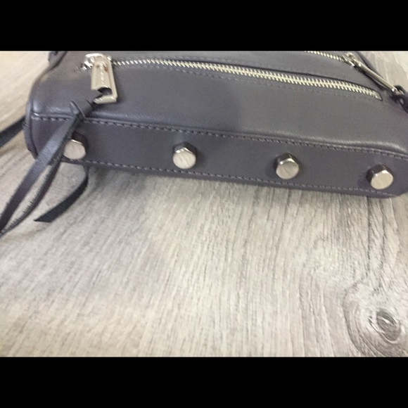 NWOT Rebecca Minkhoff leather 5 zip purse - Picture 2 of 5